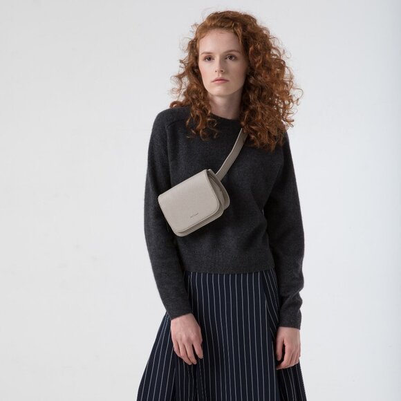 Matt & Nat Park Koalam (Beige) Dwell Collection Vegan Belt Bag - Picture 1 of 8